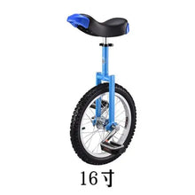 Load image into Gallery viewer, Single-wheel Lock 16 18 20 24" Aluminum Alloy Single Wheel Unicycle Balance Bike Stunt For Kids And Adults