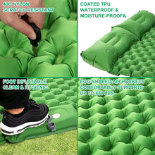 Load image into Gallery viewer, Sleeping Pad, Ultralight Inflatable Sleeping Pad for Camping, Built-in Pump, Ultimate for Camping, Hiking - Airpad, Carry