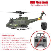 Load image into Gallery viewer, RC ERA C032 UH1 Huey Weathered Marine 6ch RC Helicopter with Optical Flow TOF Auto Stabilized Remote Control Hobby Toys for Boy