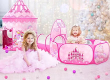 Load image into Gallery viewer, 3 In 1 Kid Tent House Play Toy Tunnel Crawling Playhouse