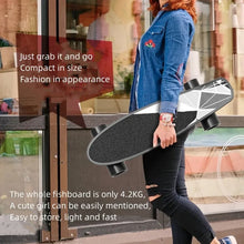 Load image into Gallery viewer, Gryan one-piece four-wheel scooter adult children electric skateboard wireless remote control walking entertainment