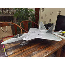 Load image into Gallery viewer, Freewing Flying Wing Model 70mm F-22 Raptor American "Raptor" Channel Fifth Generation Fighter Model Aircraft Toy Model