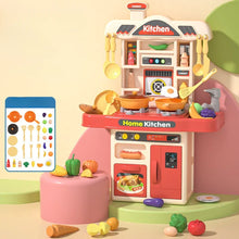 Load image into Gallery viewer, Children Play House Toy Simulation Kitchen Table with Sound Kids