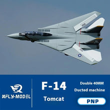 Load image into Gallery viewer, F14 Tomcat 40mm RC Plane Twin Motor Variable Wing High Agility Military Aircraft Model PNP