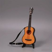 Load image into Gallery viewer, 1/6 scale wood color acoustic guitar model for figure doll