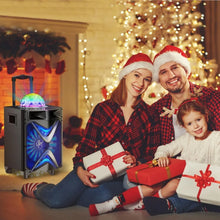 Load image into Gallery viewer, VeGue Karaoke Machine for Adults & Kids, Bluetooth Speaker PA System with 2 Wireless Microphones, 10'' Subwoofer,Church(VS-1088)