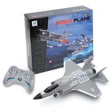 Load image into Gallery viewer, FX9635 Four Channel Remote Control Aircraft F35 Culvert Fighter Brushless Motor Fixed Wing Foam Aircraft Children Birthday Gifts