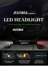 Load image into Gallery viewer, RUIMA leger pro Electric Scooter 52V 600w motor 8.5Inch Tire LEGER PRO Electric Motorcycle Skateboard PowerScooter