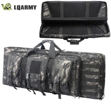 Load image into Gallery viewer, 81 97 106 122cm Tactical Gun Bag Double Rifle Case Molle Rifle Bag Sniper Airsoft Gun Case Backpack Hunting Gun Holster