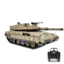 Load image into Gallery viewer, Rc Tank Henglong 3958 Remote Control Simulation Merkava