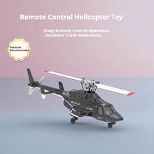 Load image into Gallery viewer, RHSKY 1:52 Scale Remote Control Helicopter Little Flying Wolf Unmanned Fighter Toy with Light Flow Positioning for Kids Gift