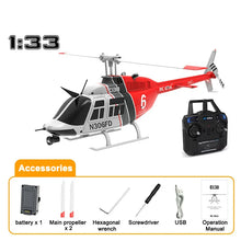 Load image into Gallery viewer, Kid RC ERA C138 Remote Control 4CH Simulation RC Bell 206 Helicopter Altitude Hold 2.4g Genuine 6axis Gyro