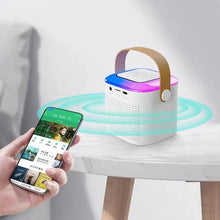 Load image into Gallery viewer, Speaker With Microphone Set Karaoke Mics Speaker Machine Karaoke Microphone Karaoke Machine Karaoke Speaker For Travel Birthday