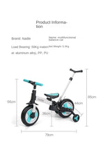 Load image into Gallery viewer, Natto Children's Balance Bike Bicycle Multi-purpose Baby 1-2-3-6 Years Old Scooter Pedal Children's Tricycle Scooter for Kids