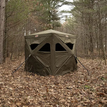 Load image into Gallery viewer, Permanent Hunting Blind Tower and Accessories Easy Assembly Durable Rigid Framework Pop-Up Hub System All-Weather Fabric 3Person