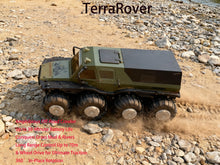 Load image into Gallery viewer, 8-Wheel All-Terrain RC Monster Truck | 70m Range | Drives on Land & Water | 50 Min Play | Amphibious Off-Road Crawler