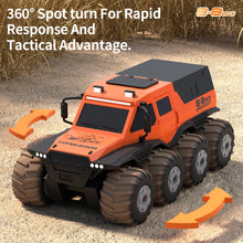 Load image into Gallery viewer, 8x8 Amphibious RC Monster Truck 50 Mins Battery Life Waterproof All Terrain Off Road Toy Gift for Boys Girls Kids Gift