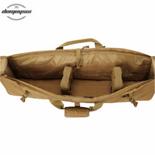 Load image into Gallery viewer, 37'' Tactical Gun Bag Long Pistol Firearm Rifle Transportation Case with Strap for M249 M4A1 M16 AR15