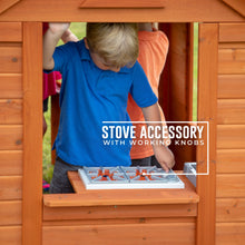 Load image into Gallery viewer, Modern  Discovery Timberlake Cedar Wooden Playhouse