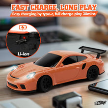 Load image into Gallery viewer, 1/43 Scale 4WD Edition Mini RC Drift Car, RTR with Full Proportional Steering & Throttle, 2.4GHz Remote Control
