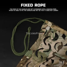 Load image into Gallery viewer, Camouflage Net Outdoor Hunting Wargame Tactical Blind Camo Nets Anti Ultraviolet Detection Cover Garden Sun Shelter