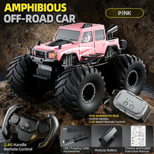 Load image into Gallery viewer, New JJRC Q215 RC car 2.4G amphibious remote control cars truck climbing all-terrain waterproof armored vehicles toy for children