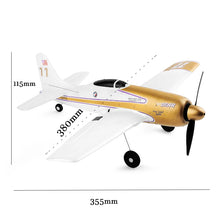 Load image into Gallery viewer, WLtoys A220 A210 A260 2.4G 4Ch 6G/3D Stunt Plane Six Axis RC Fighter RC Airplane Electric Glider Unmanned Aircraft Outdoor Toy
