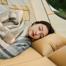 Load image into Gallery viewer, Naturehike Outdoor Sleeping Mat With Pillow Inflatable Tent Sleeping Pad Camping Foldable Portable Splicing Picnic Sleeping Mat