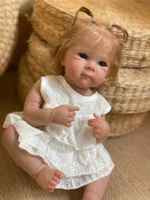Load image into Gallery viewer, Baby Doll With Painted Lifelike Hair Bebe Reborn Toys