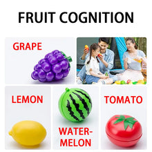 Load image into Gallery viewer, Educational Toy Plastic Kitchen Toy Set Cut Fruit