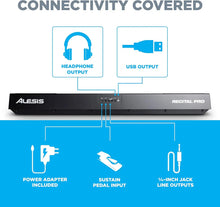 Load image into Gallery viewer, Recital Pro - 88 Key Digital Piano Keyboard with Hammer Action Weighted Keys, 2x20W Speakers,