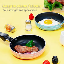 Load image into Gallery viewer, Mini Simulation Kitchen Toys Real Cooking Small Kitchen Pots