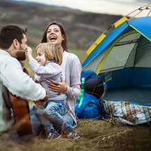 Load image into Gallery viewer, Outdoor Pop Up Tent Water-resistant Portable Instant Auto Camping Tent for 2-4 Person Family Tent Camping Hiking Backpacking