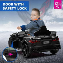 Load image into Gallery viewer, Electric Car for Kids 12V Licensed Chevrolet C8 Ride On Car Remote Control