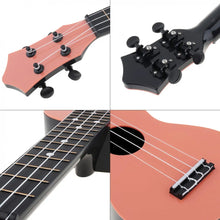 Load image into Gallery viewer, 21 Inch Ukulele Colorful Acoustic 4 Strings Soprano Hawaii Small Guitar Kids Instrument Toy For Children Music Beginner