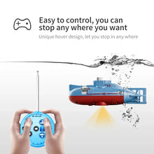 Load image into Gallery viewer, Mini RC Submarine Model Electric Boat High Speed Waterproof