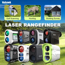 Load image into Gallery viewer, Nohawk Multifunctional Golf Laser Rangefinder Telescope with Flag-Lock Slope Distance Meter for Hunting Construction Monocular