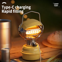 Load image into Gallery viewer, Rugby Shape Portable Camping Lantern 10000mAh New Outdoor Camp Lamp 3 Lighting Modes Tent Light for Hiking Climbing Camping