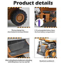 Load image into Gallery viewer, Forklift Heavy Excavator Remote Control Construction Toys for Boys Children's Gifts