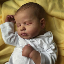 Load image into Gallery viewer, 50CM Realistic Finished Bebe Reborn Silicone Vinyl Cloth Body Doll