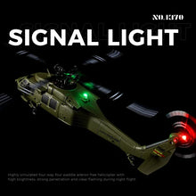 Load image into Gallery viewer, WLtoys K170 RC Helicopter with Gyro UH-60L 4CH Remote Control brushless Helicopters with LED Light Airplane Toys for Kids