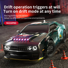 Load image into Gallery viewer, KBDFA SG216 MAX 1:16 Brushless RC Drift Car With LED 70KM/H Or 40KM/H 4WD High speed Racing Rc Car Monster Truck for Kids Gift