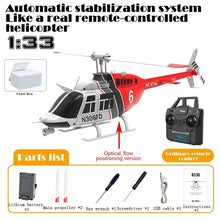 Load image into Gallery viewer, RC ERA C138 1:36 Remote Control Simulation RC Bell 206 Helicopter Altitude Hold 2.4g Genuine 6axis Gyro