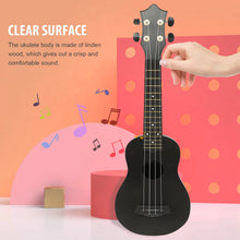 Load image into Gallery viewer, Inch Wooden Classical Guitar Acoustic Soprano Ukelele Soprano Instruments Mini Ukelele Sopranoal Toy For Beginners Kids Children