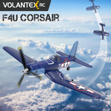 Load image into Gallery viewer, Volantex RC Planes for Adults,4-CH F4U Corsair RC Airplane,One-Key Aerobatic, Stable and Safe,Suitable for Outdoors and Gifts