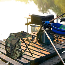 Load image into Gallery viewer, 2 in 1 Folding Fishing Chair Bag Fishing Backpack Chair Stool Convenient Wear-resistantv for Outdoor Hunting Climbing Equipment