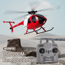 Load image into Gallery viewer, 1:28 C189 RC Helicopter MD500 Brushless Dual-motor Remote Control Model 6-Axis Gyro Aircraft Toy One-click Takeoff/landing