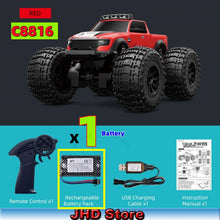 Load image into Gallery viewer, JHD For 2025 New JJRC C8816 Amphibious RC Car 4WD Off-Road Climbing Monster Truck with LED Light 4-wheeled Bigfoot Buggy C8816