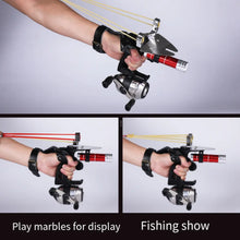 Load image into Gallery viewer, Big Power High-precision Fishing Slingshot With Laser Outdoor Hunting Catapult Outdoors Fishing Compound Bow Fishing Tools