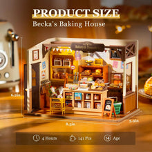 Load image into Gallery viewer, Robotime Rolife Becka's Baking House 3D Puzzle